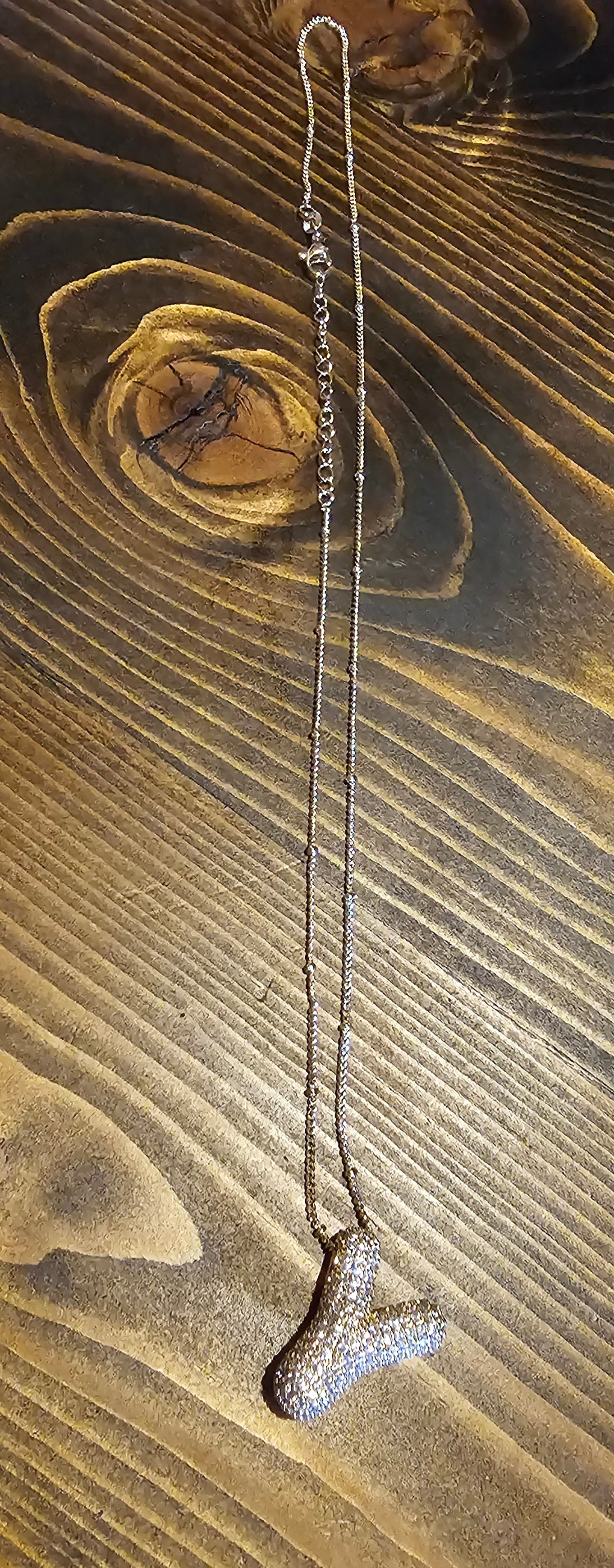 Trendy Bubble Initial Necklaces