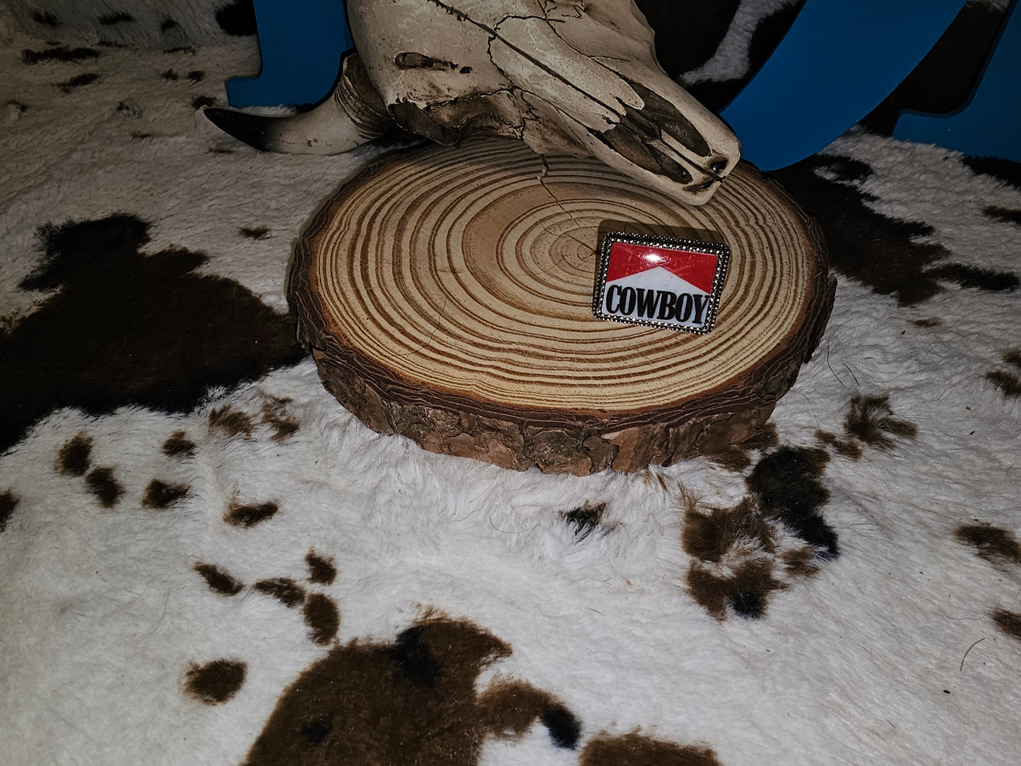 Western Rectangle Cowboy Cuff Ring