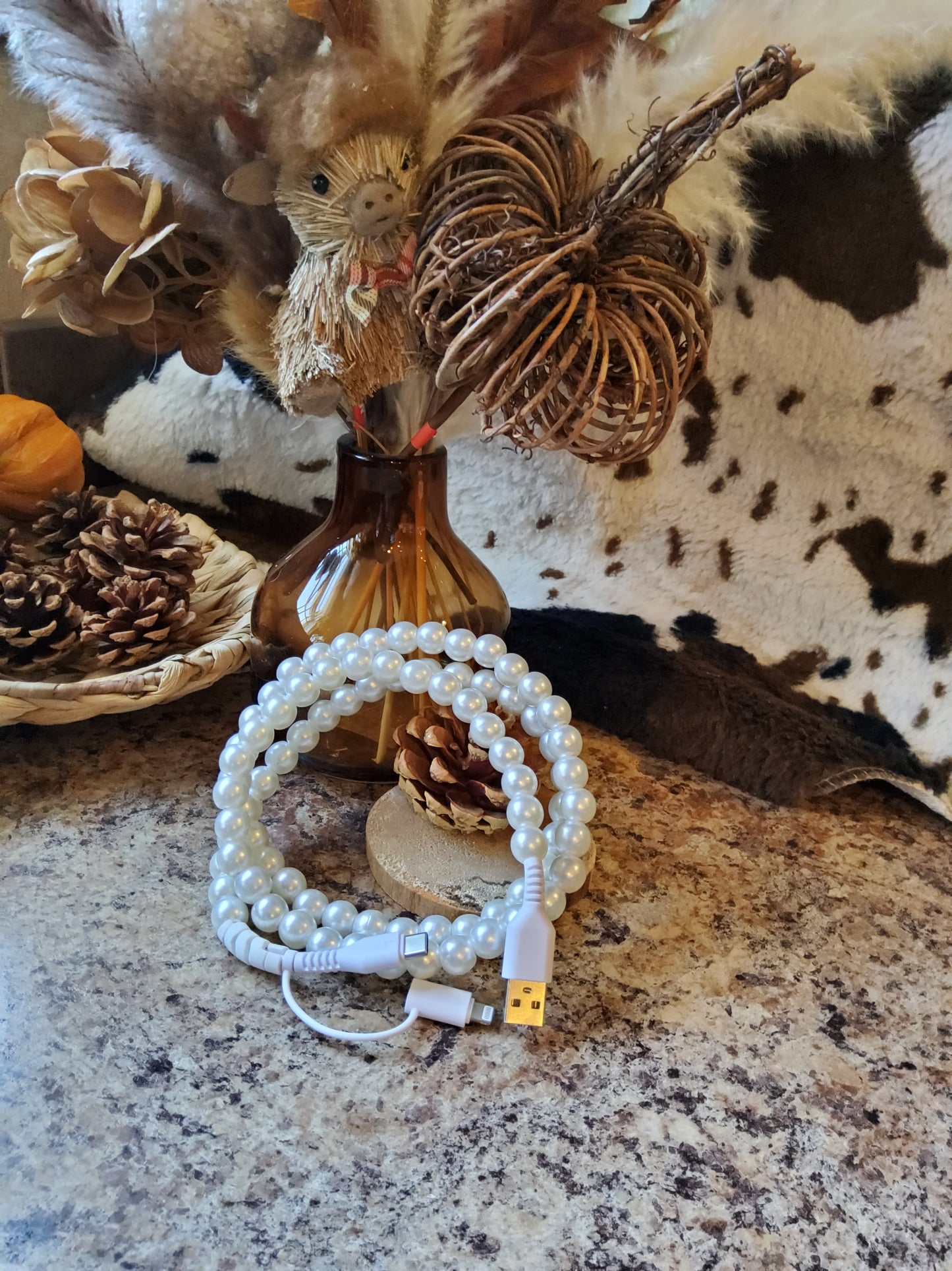 Candy "Pearl" 2 in 1 Phone Charger