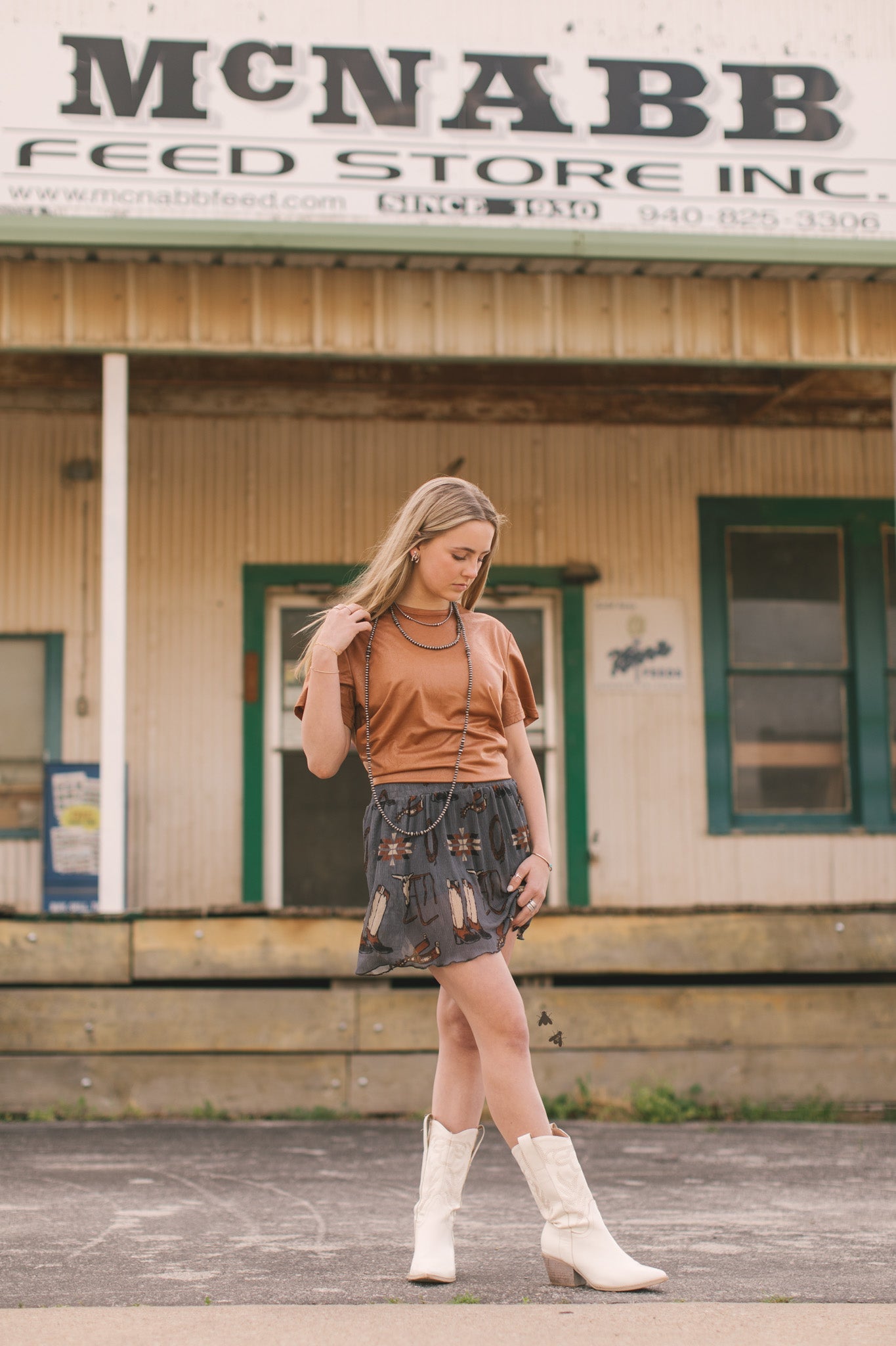 SPUR 'EM SILLY SKORT sz small only