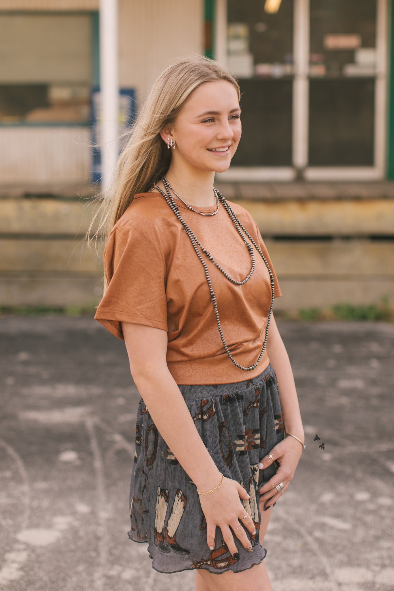 SPUR 'EM SILLY SKORT sz small only