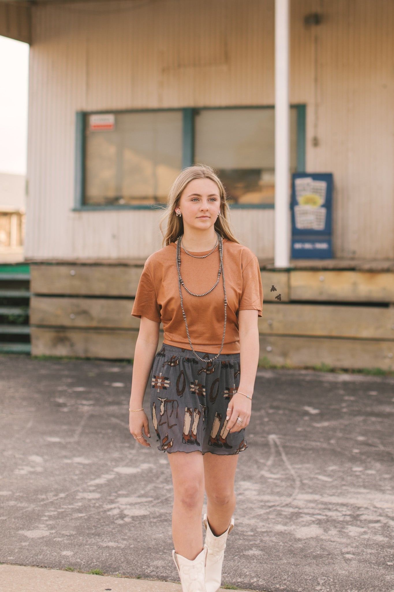 SPUR 'EM SILLY SKORT sz small only