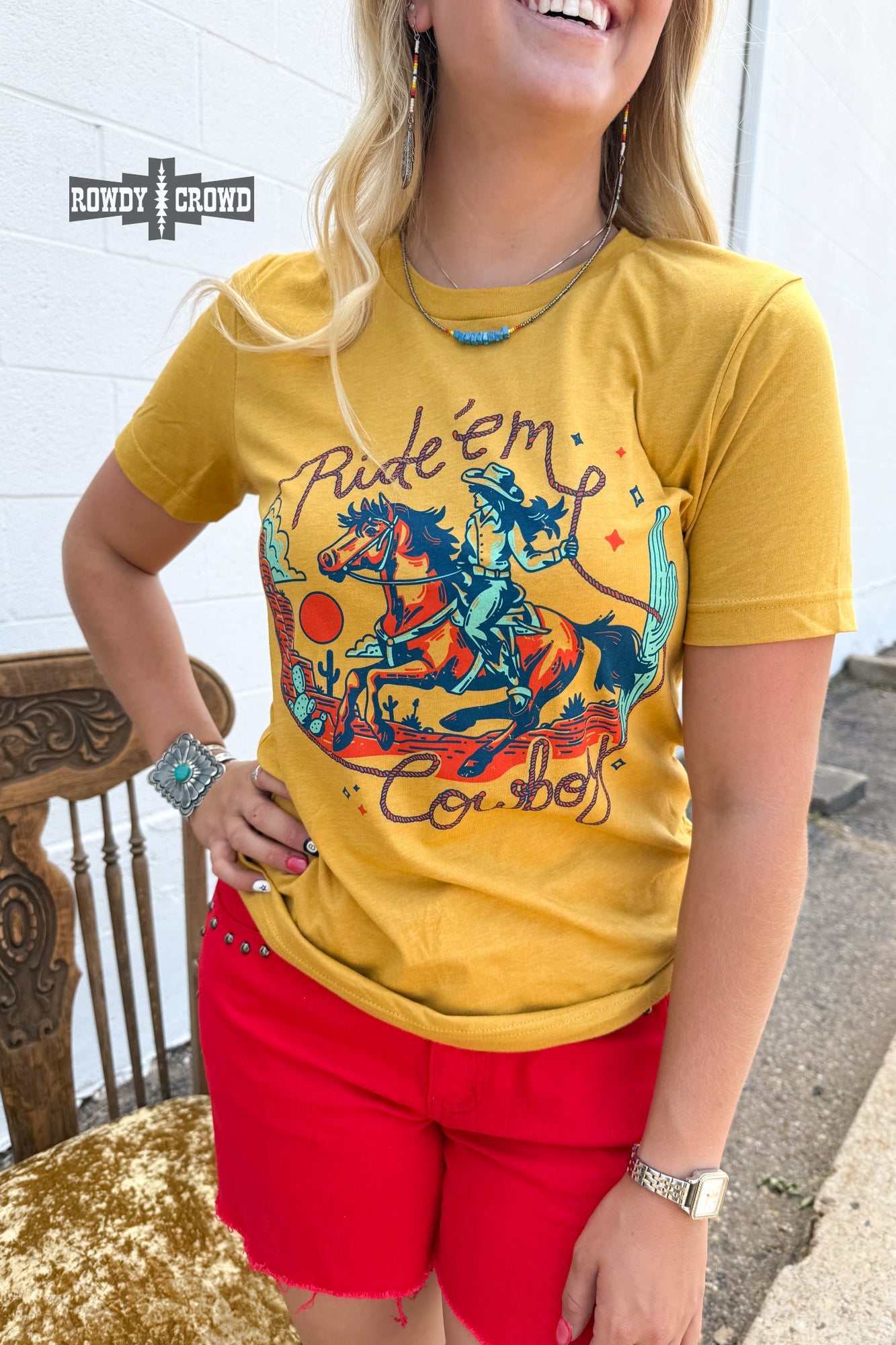 Ride 'Em Cowboy Tee