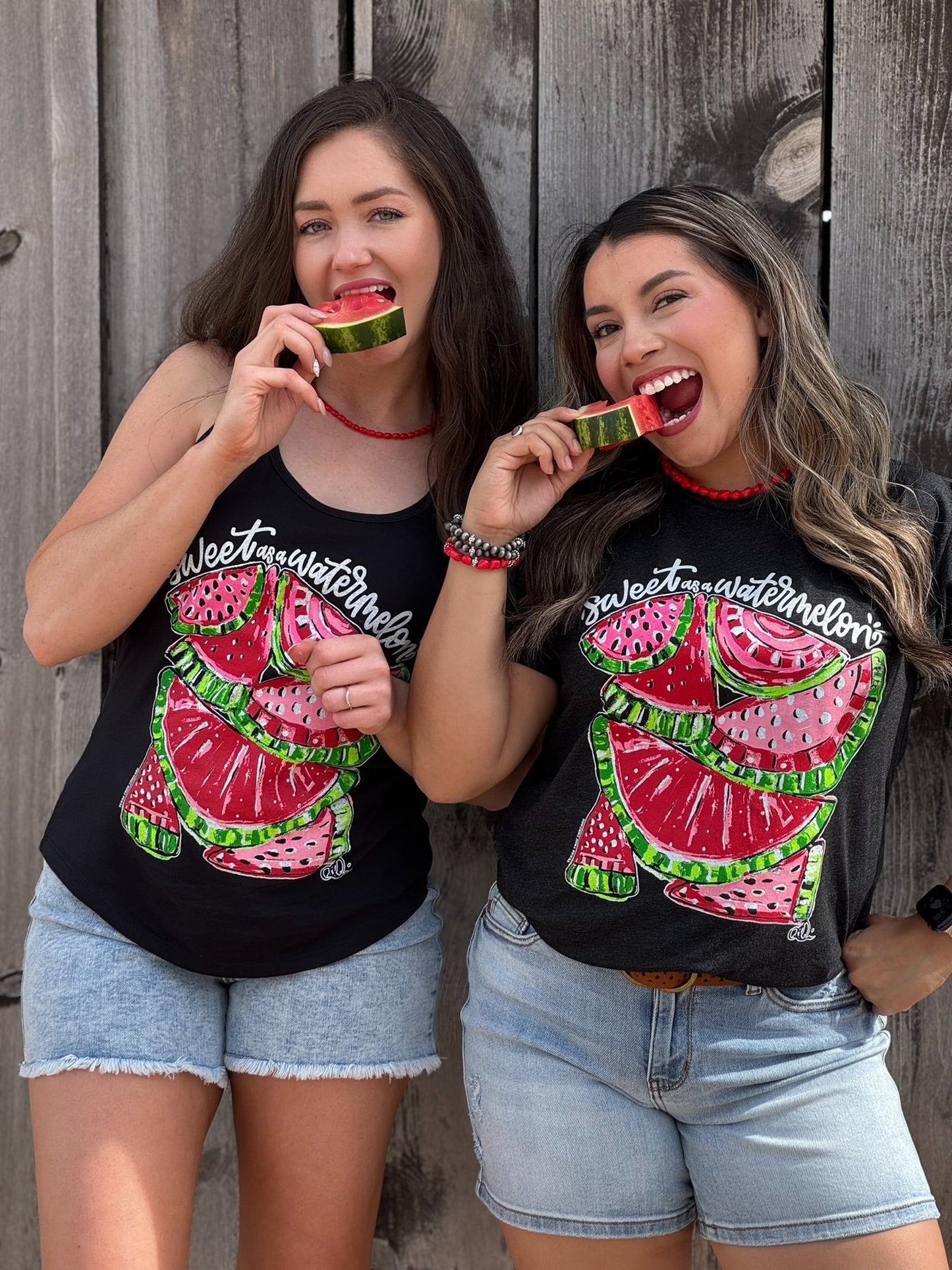 Callie Ann Stelter Sweet as a Watermelon Tee or Tank