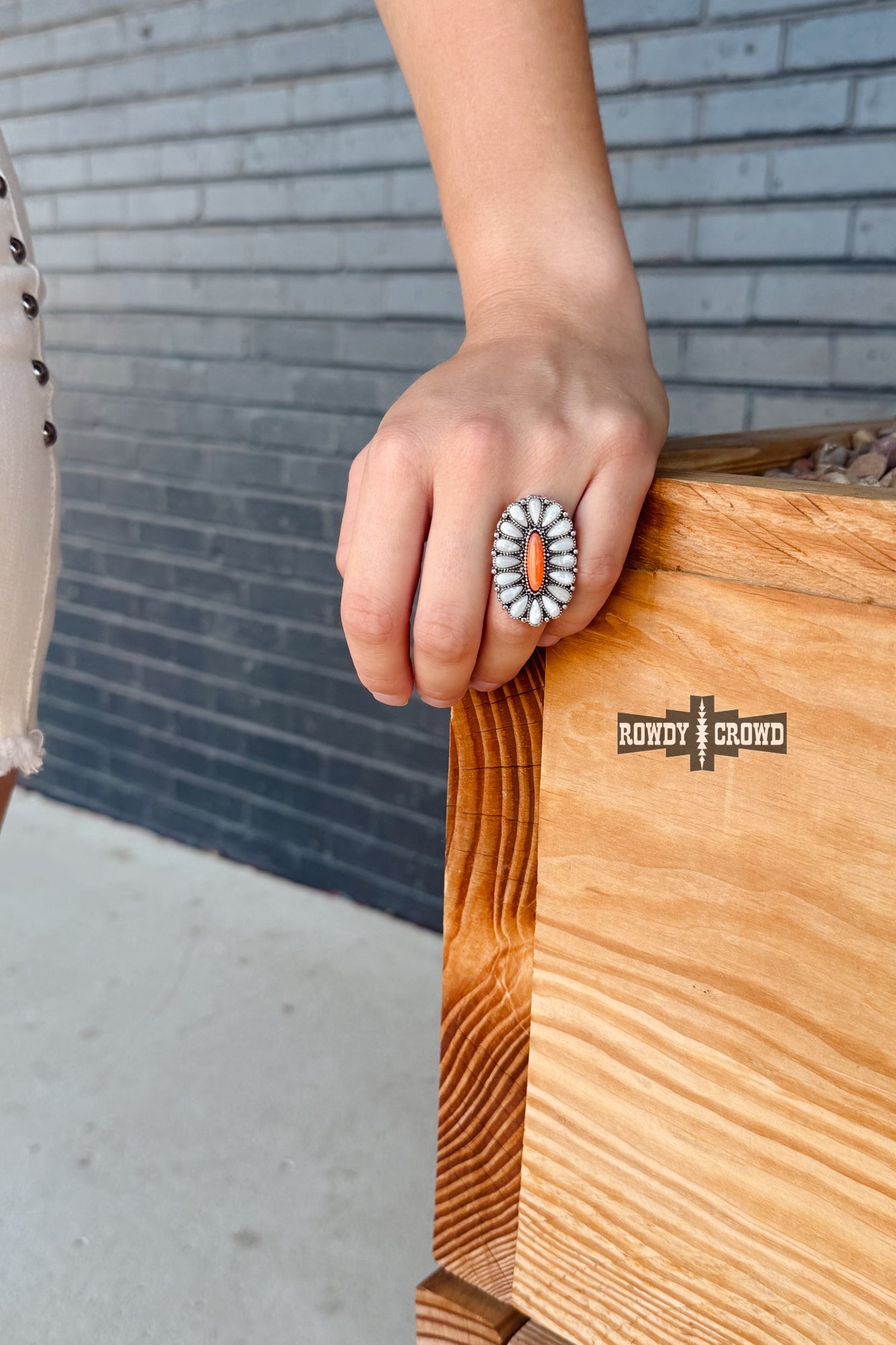 Sunset Cowboy Scarf Slide