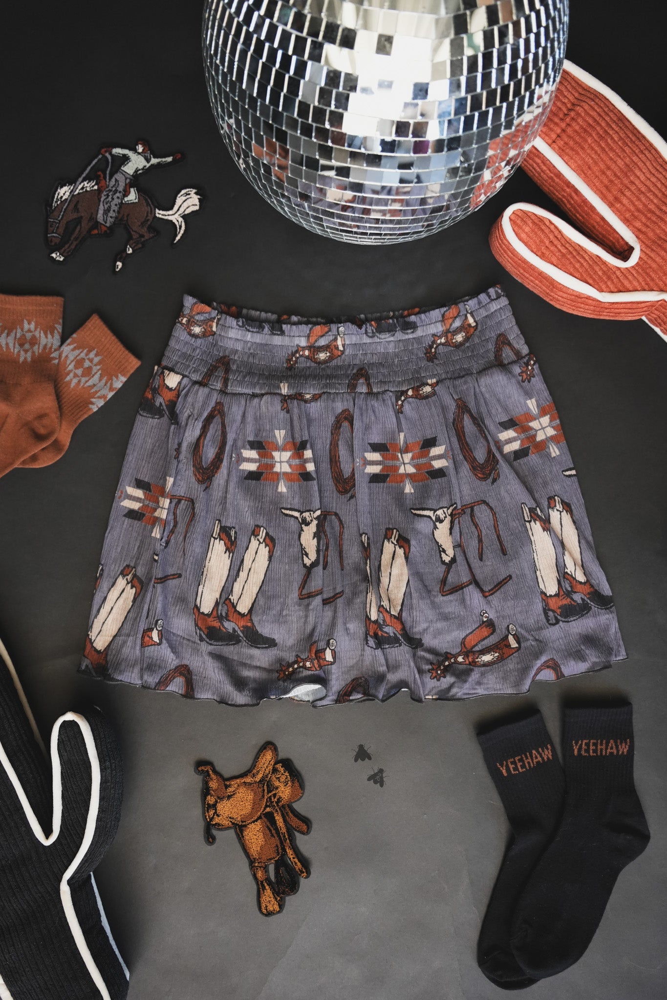 SPUR 'EM SILLY SKORT sz small only