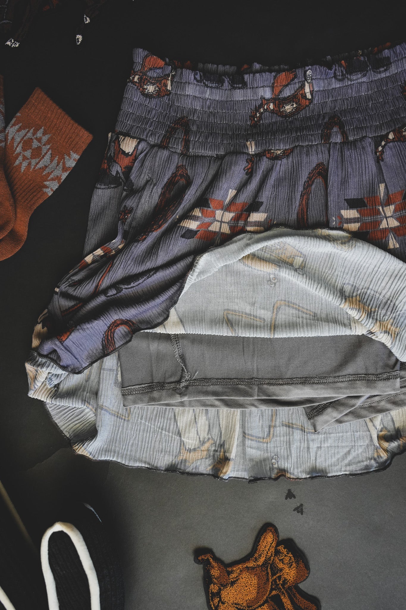 SPUR 'EM SILLY SKORT sz small only