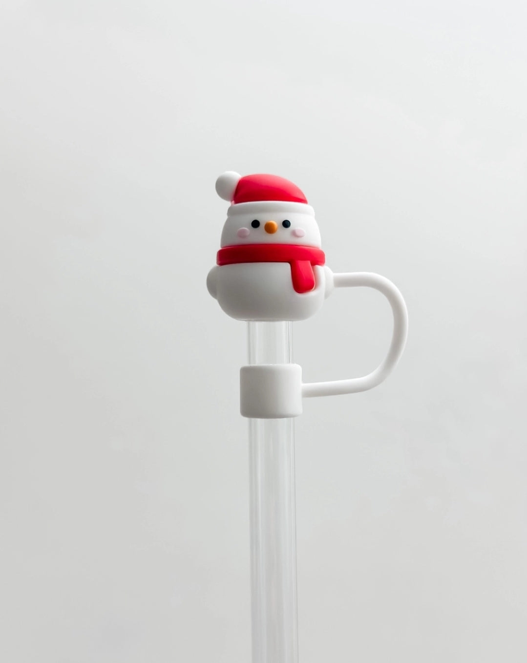 Straw Cover 10mm "Snowman"