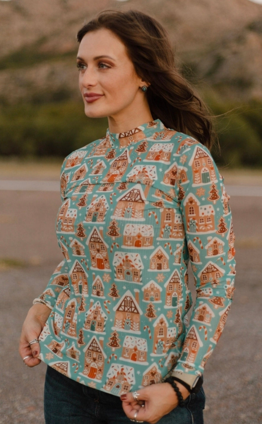 Wrangler's Wonderland Mesh Top