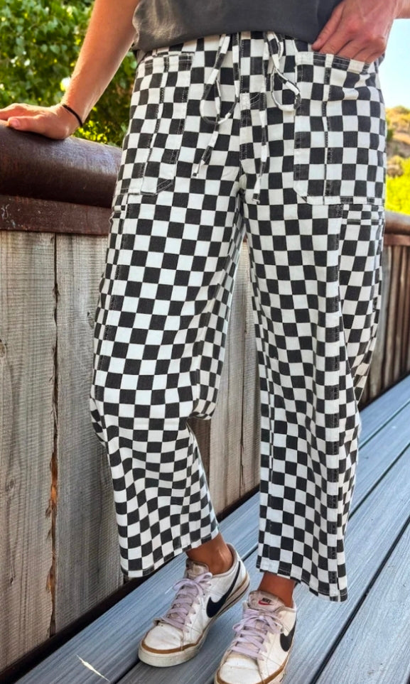 Fast Lane Barrel Jeans