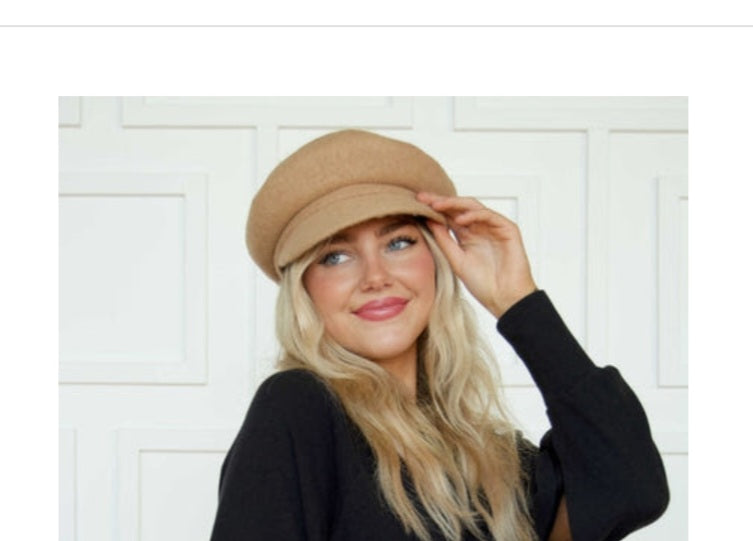 VIVIENNE NEWSBOY CAP