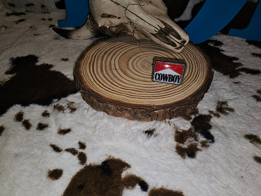 Western Rectangle Cowboy Cuff Ring