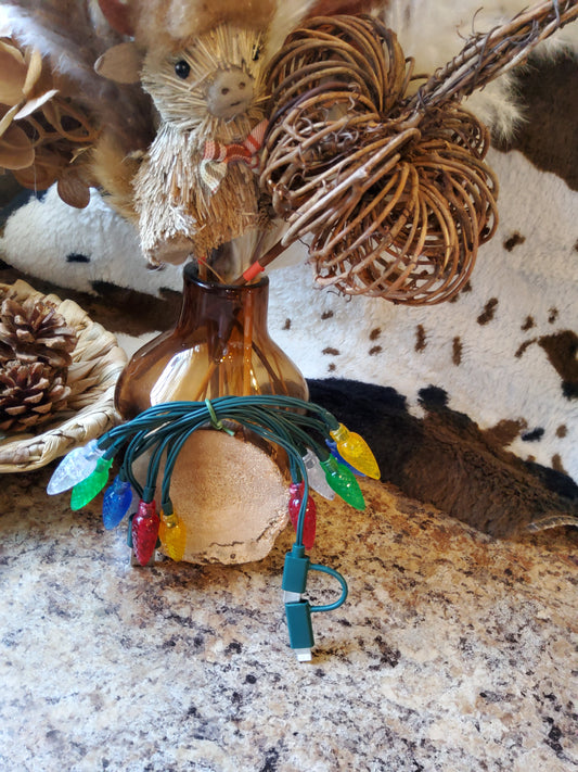 Festive Lights" 2 in 1 Phone Charger