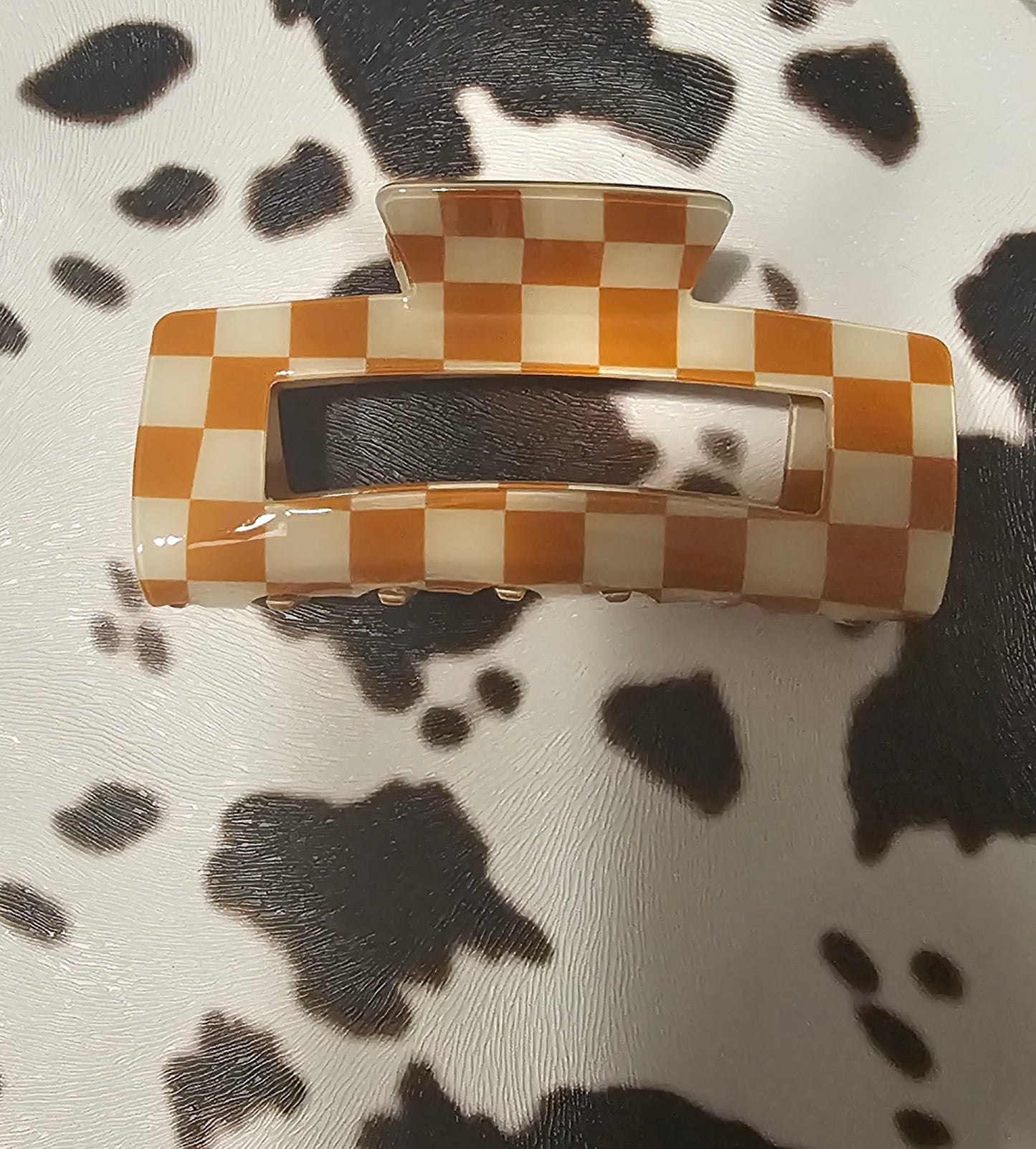 Checked Funky Frontier - Orange