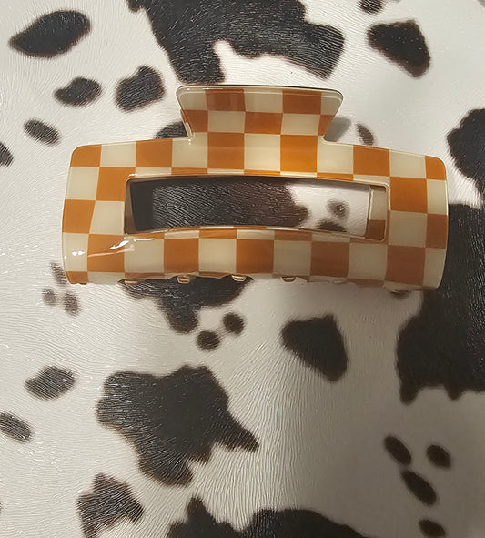 Checked Funky Frontier - Orange