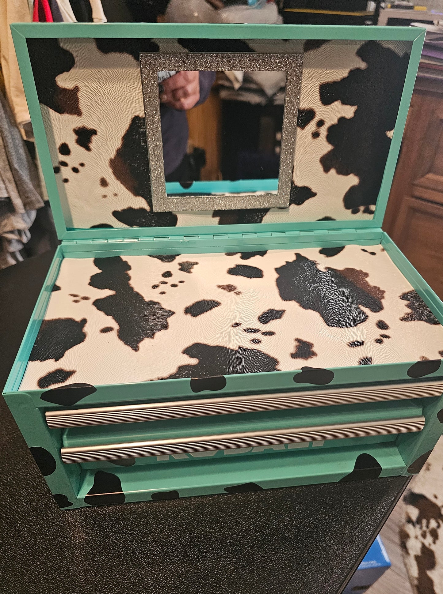 Mini Jewelry Toolbox Teal