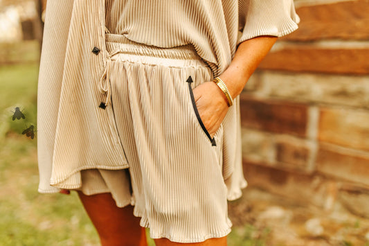 ACE HIGH SHORTS *TAUPE