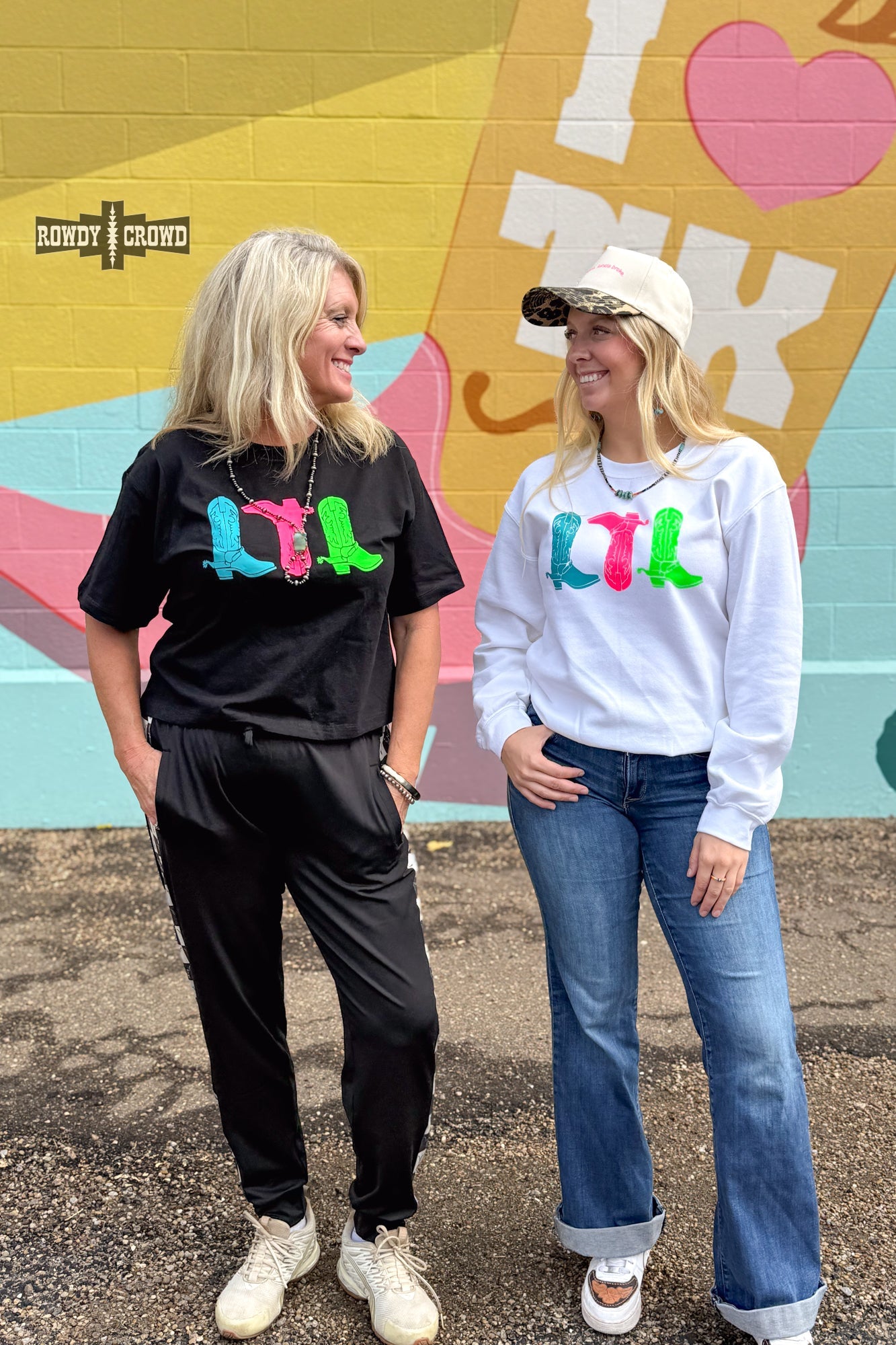 Neon Boots Tee