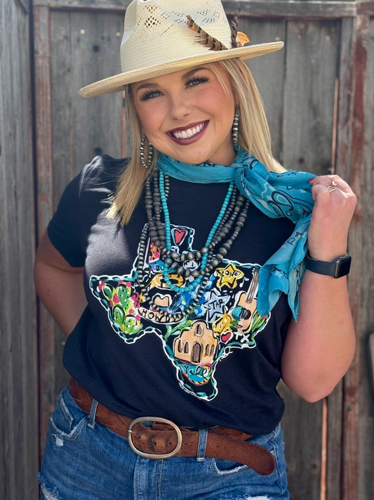 Callie Ann Stelter Texas Icons Tee