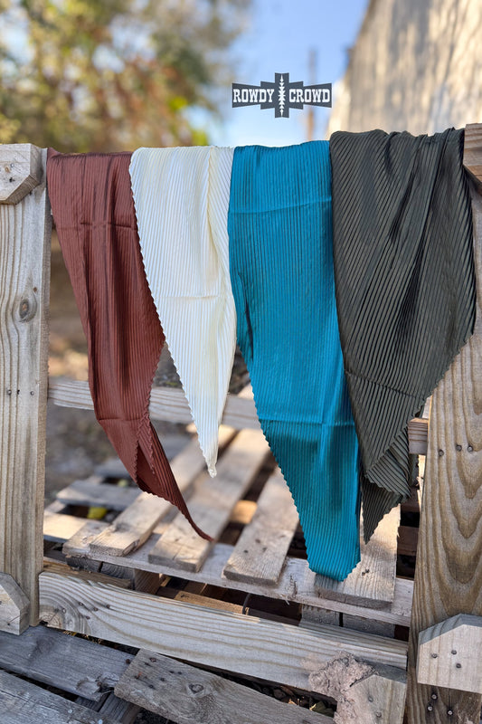 Pasadena Pleated Wild Rags