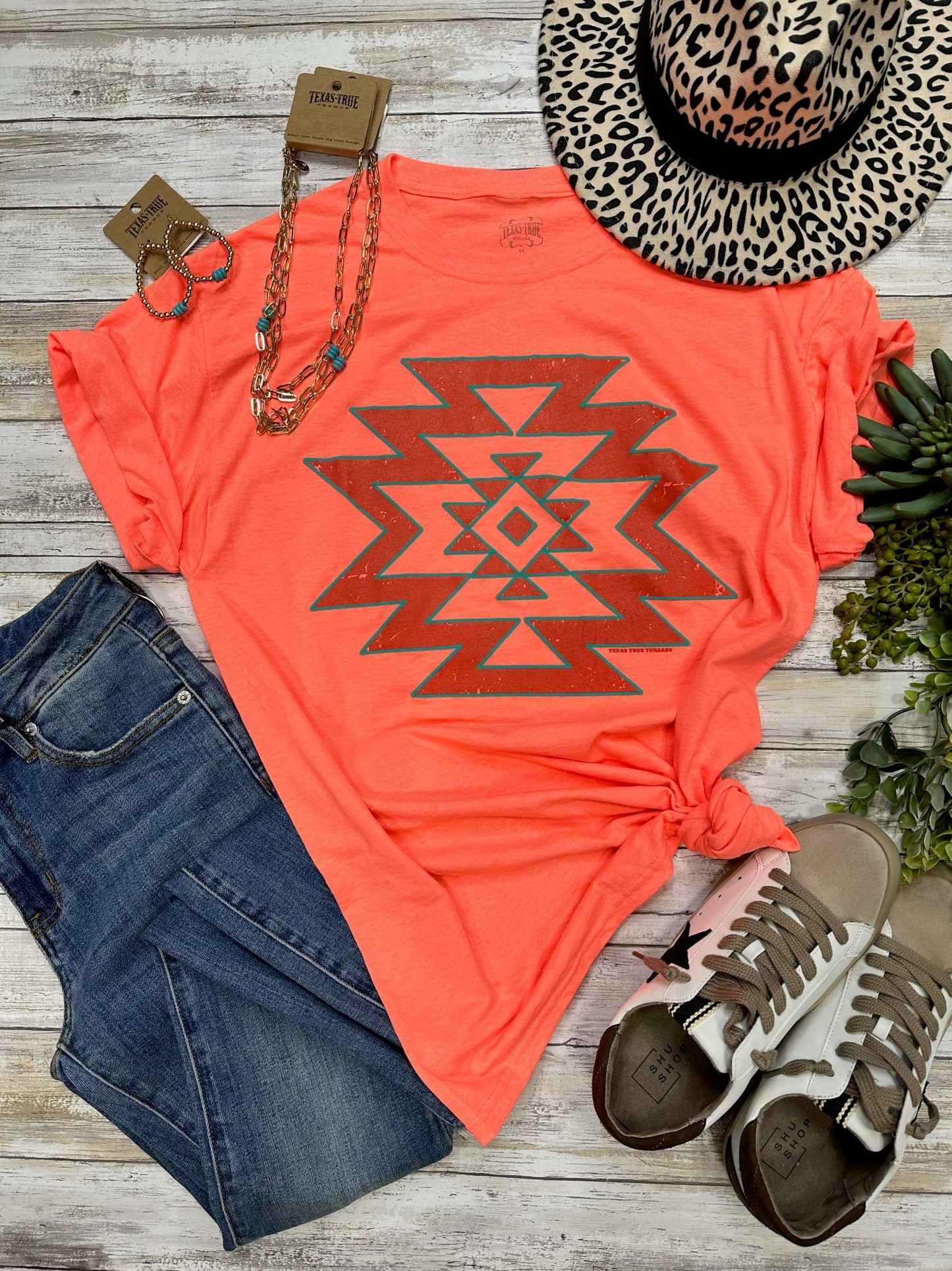 Aztec Puff Tee