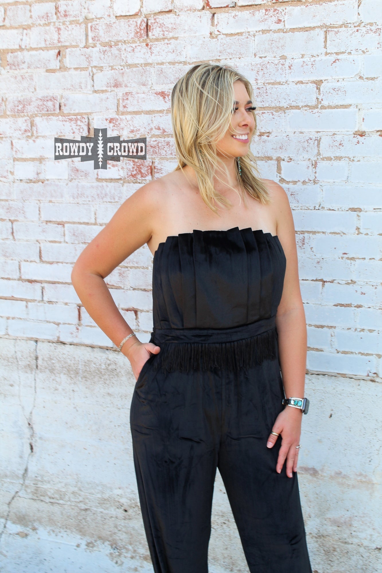 Black Betty Velvet Jumpsuit TD