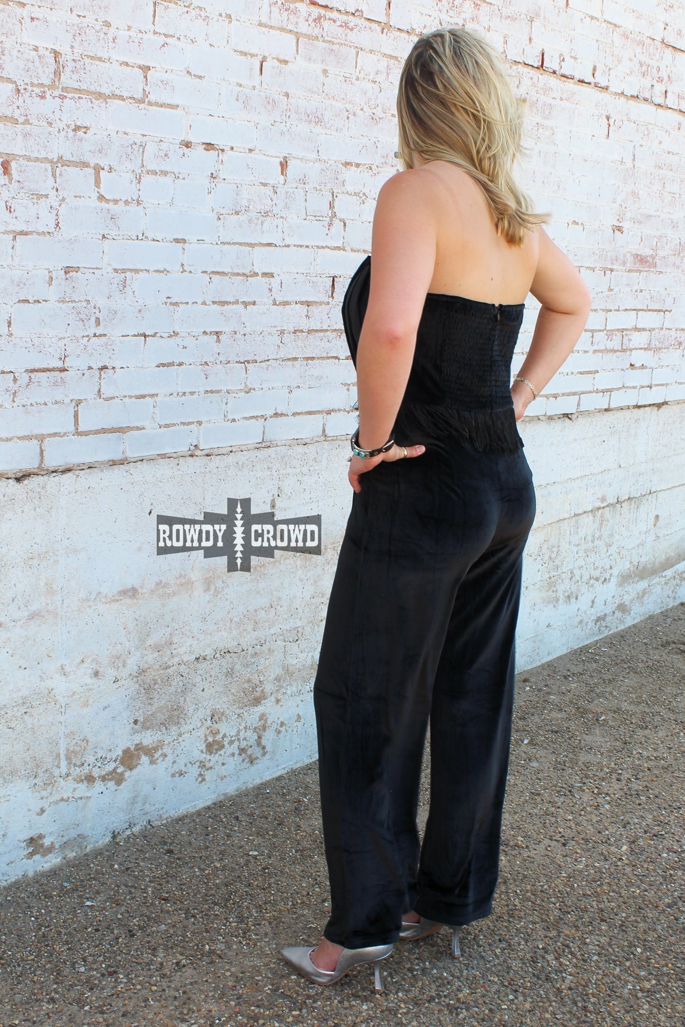Black Betty Velvet Jumpsuit TD