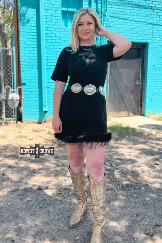 Ruffle My Feathers Dress Large Only TDB