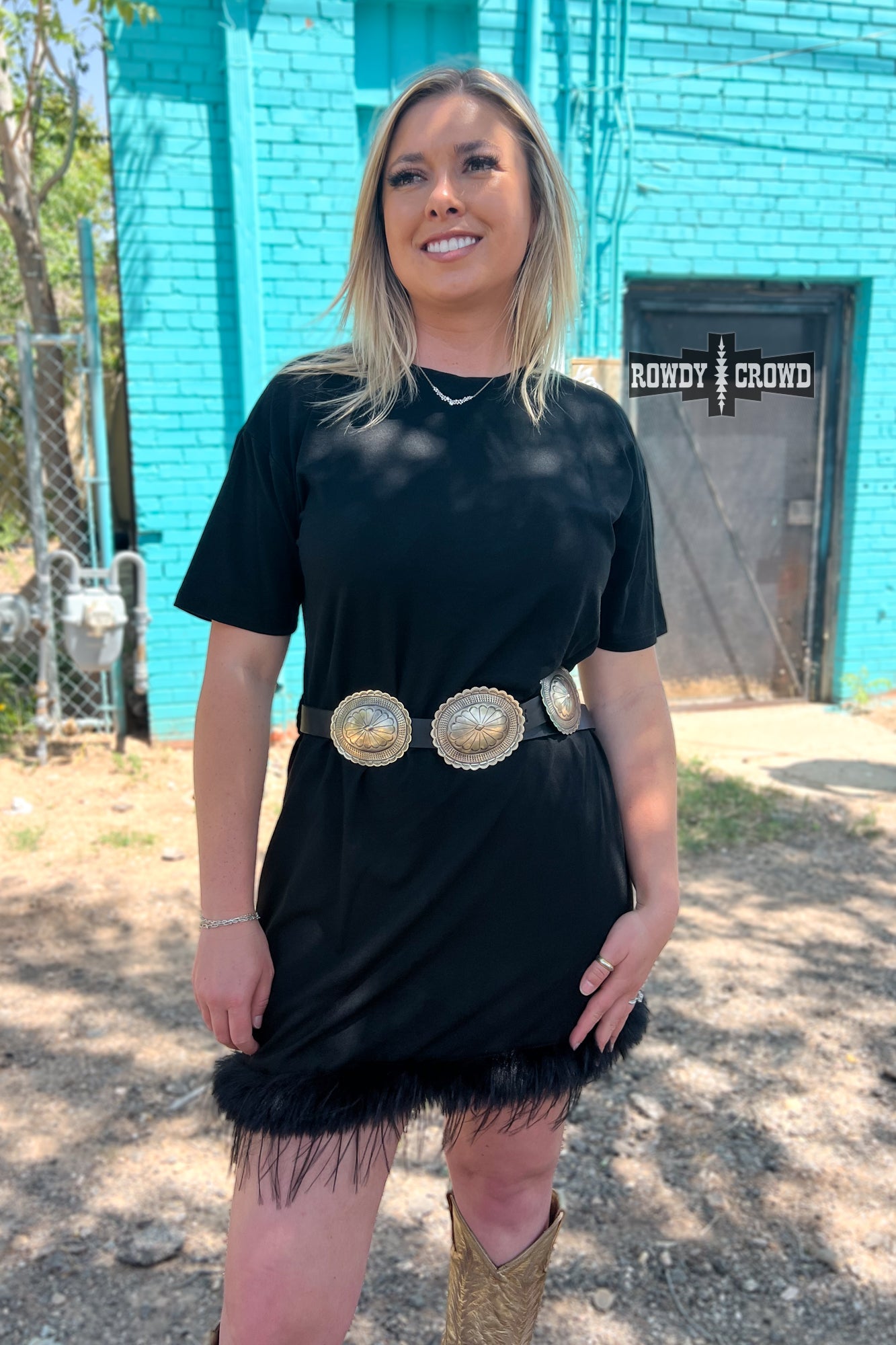 Ruffle My Feathers Dress Large Only TDB