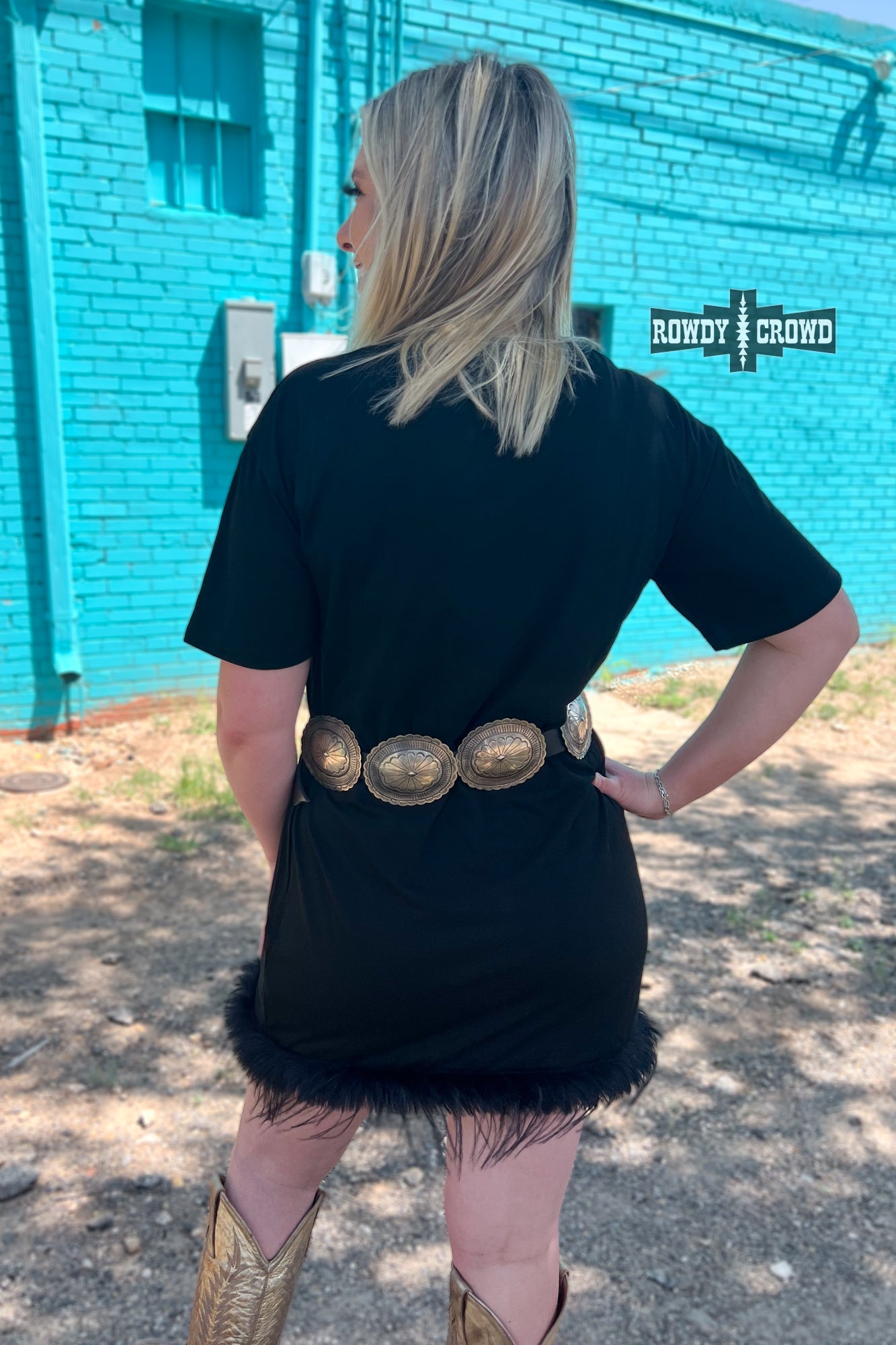 Ruffle My Feathers Dress Large Only TDB