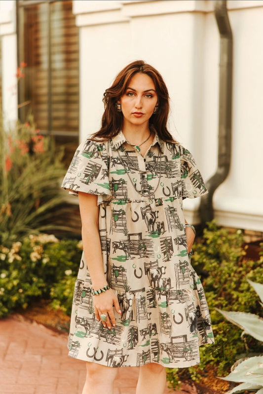 Hitchin' Post Dress