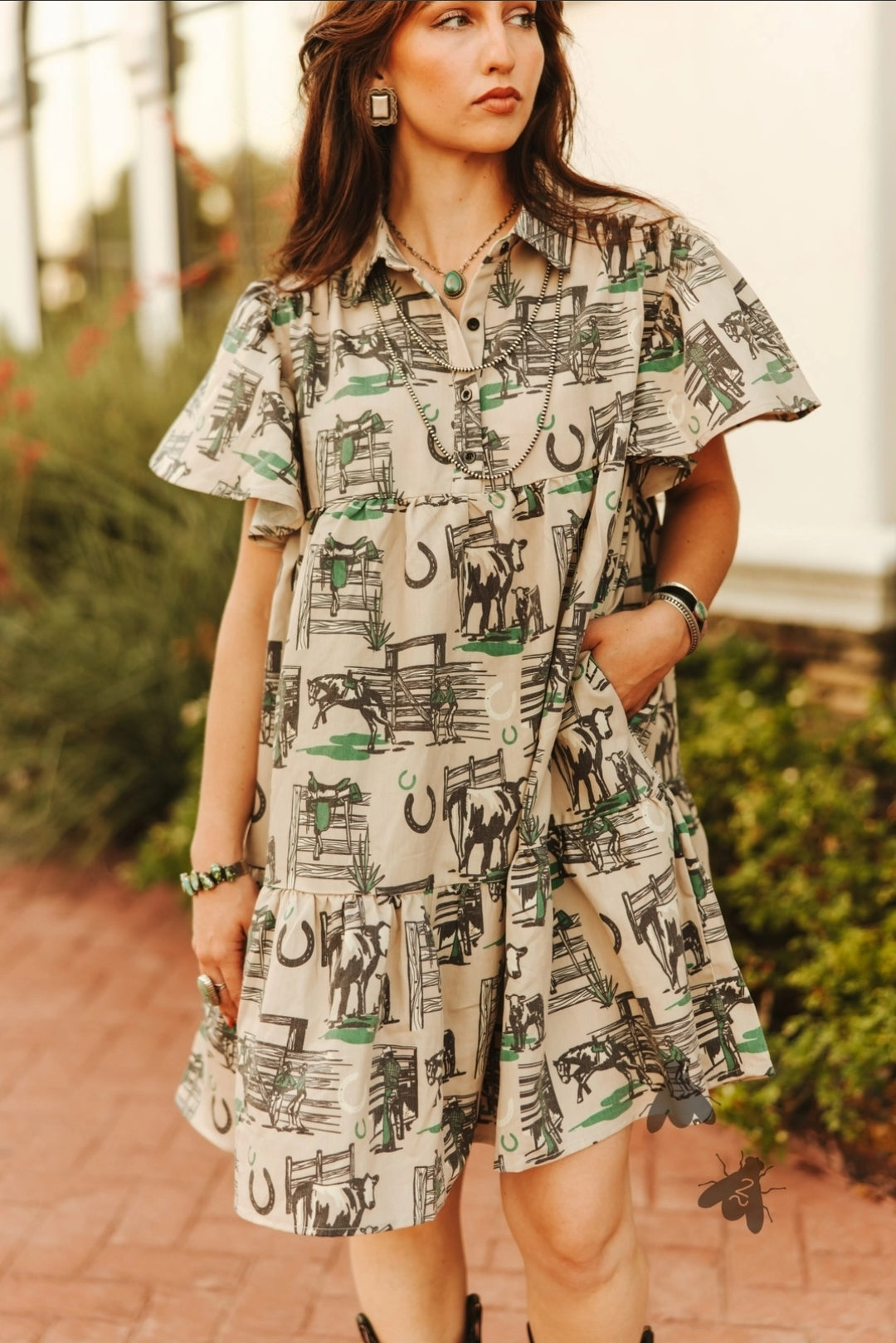 Hitchin' Post Dress