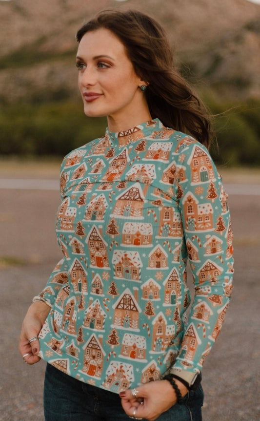 Wrangler's Wonderland Mesh Top