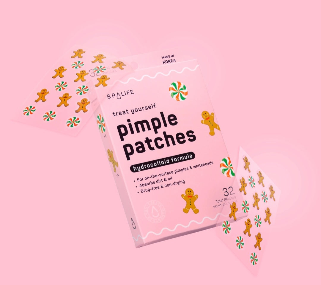 Christmas Holiday Treats Hydrocolloid Pimple Patches - 72 Ct