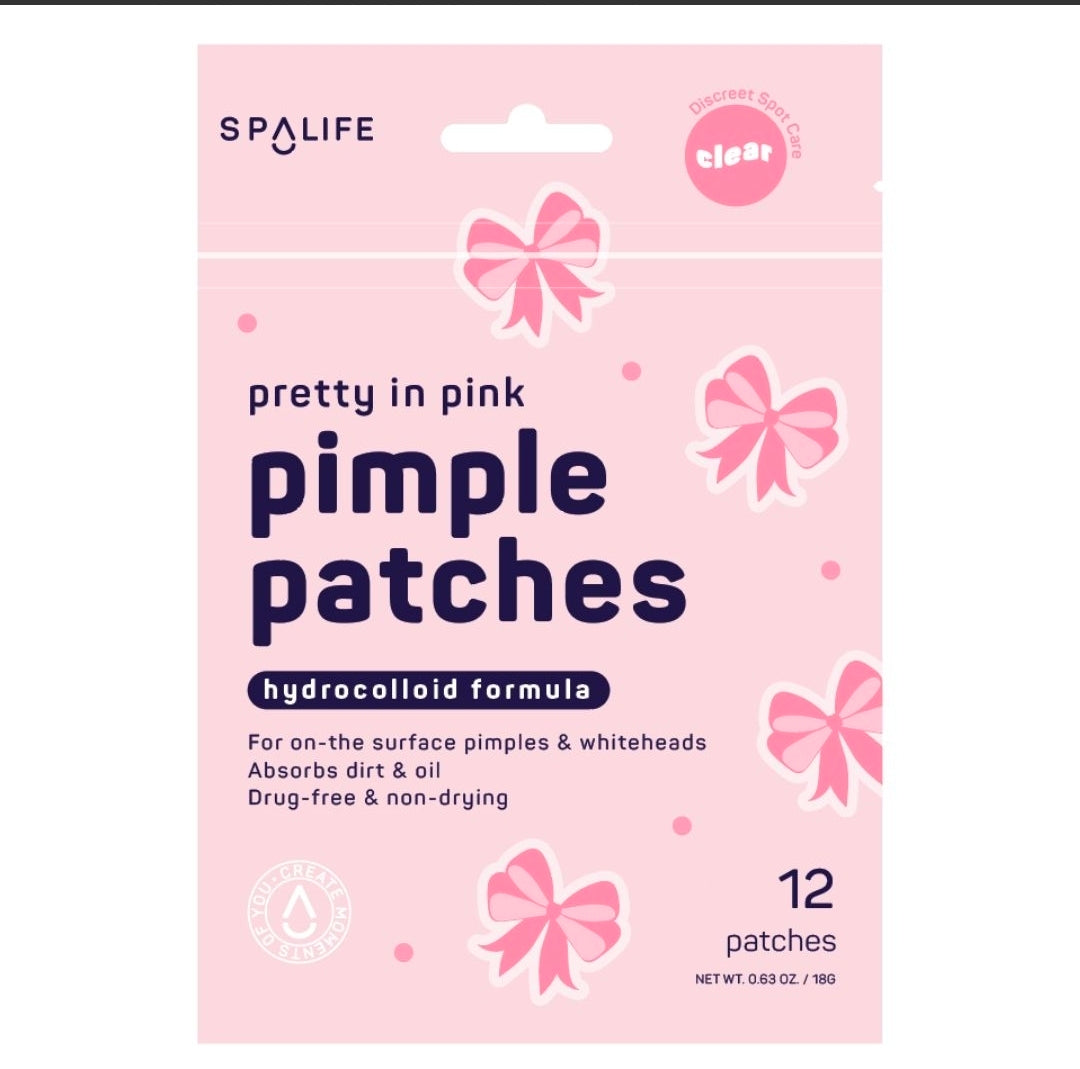 Pretty in Pink Hydrocolloid Clear Pimple Patches