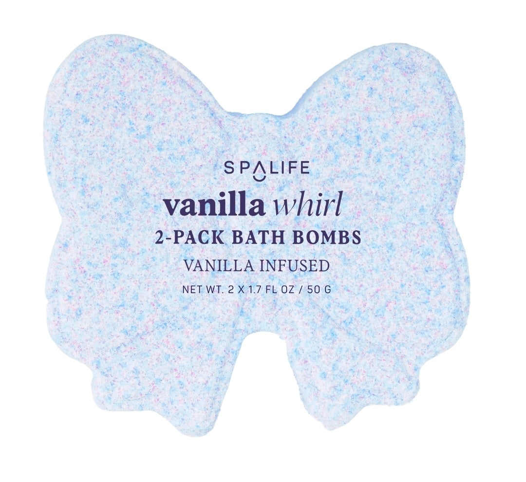 Vanilla Whirl 2-Pack Bath Bombs