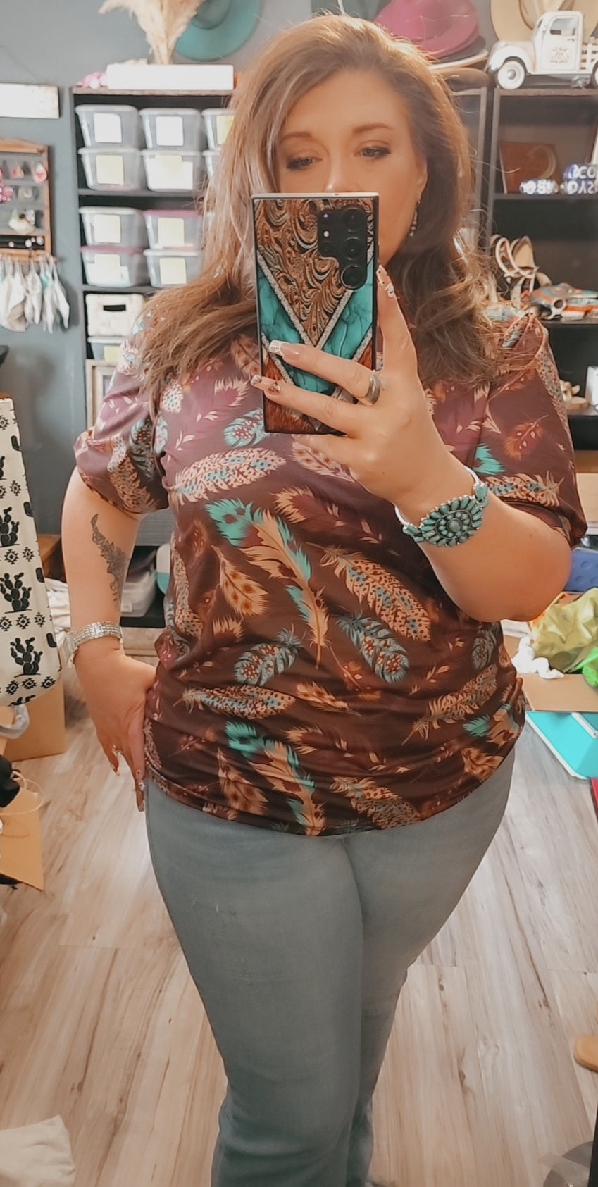 Feather Rain Top