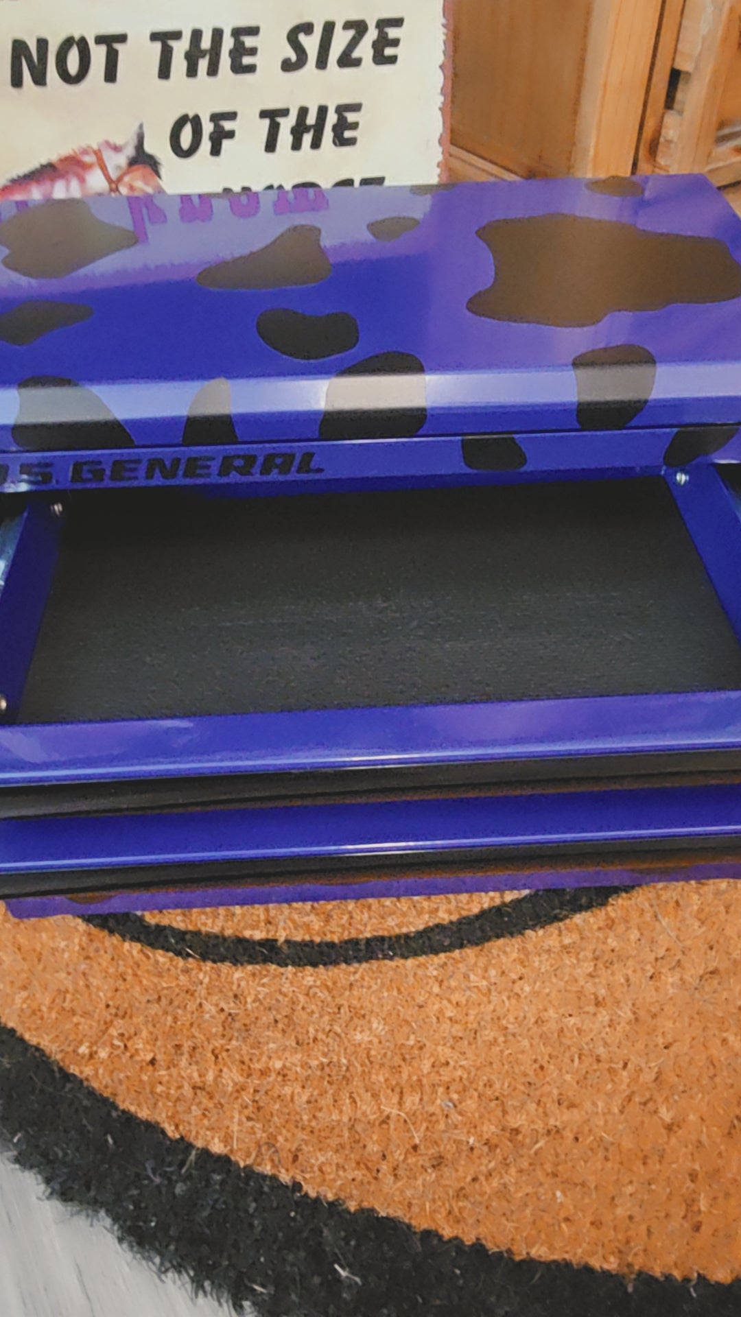 Toolbox Jewelry Box Purple