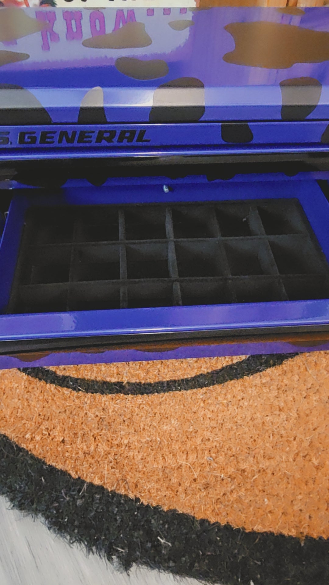 Toolbox Jewelry Box Purple