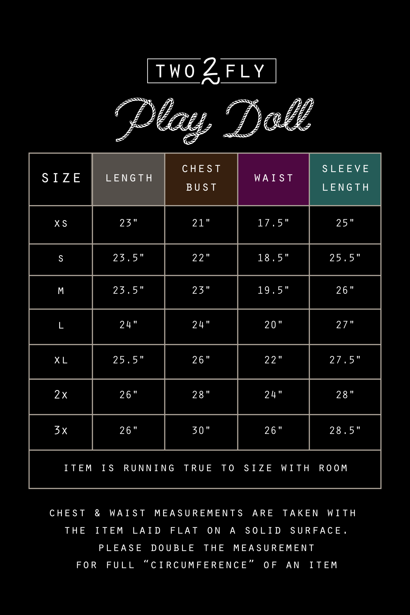 PLAY DOLL 2Xl Only