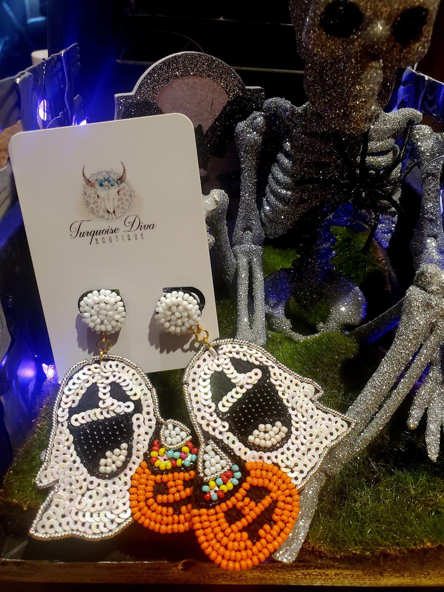 Trick or Treat Ghost Earrings