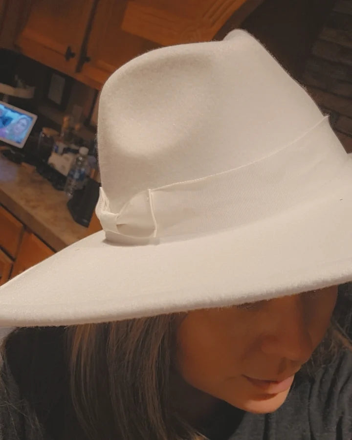 THE RIVER HAT - WHITE