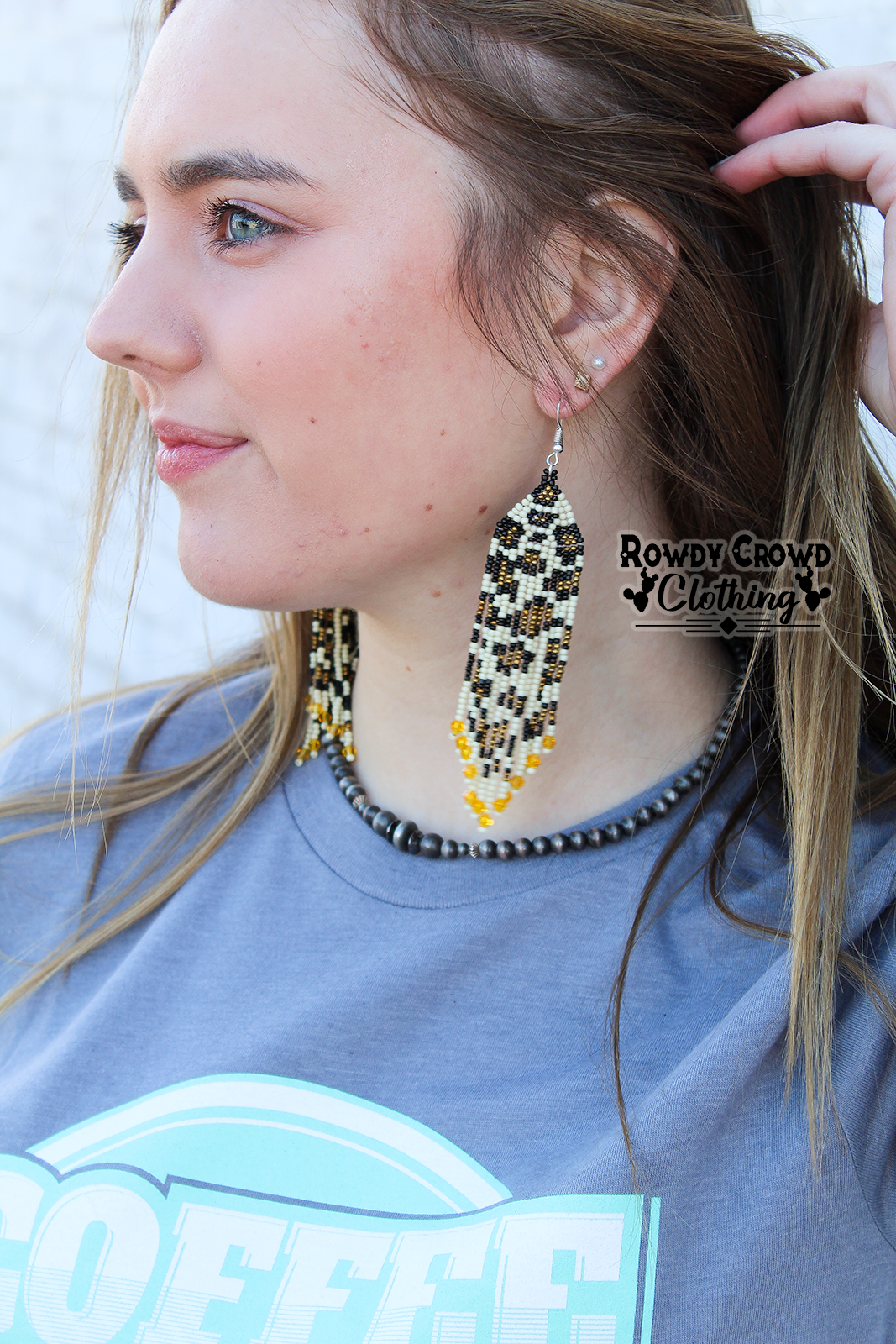 Chatty Cheetah Earrings