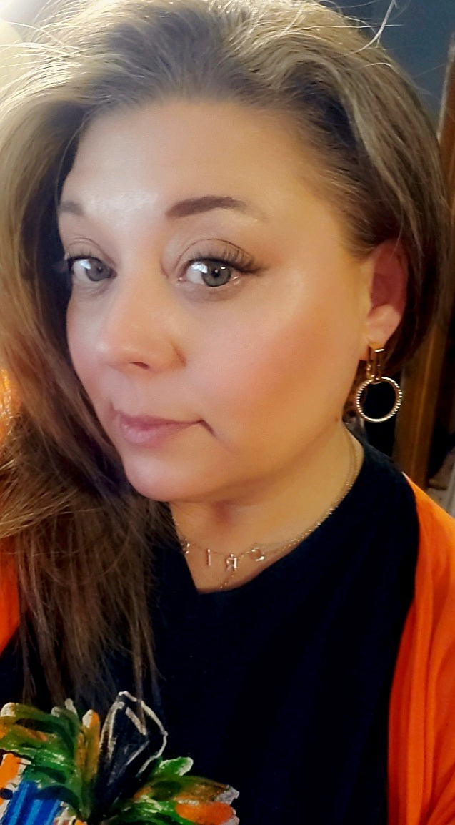 EVERLASTING GOLD DROP EARRING