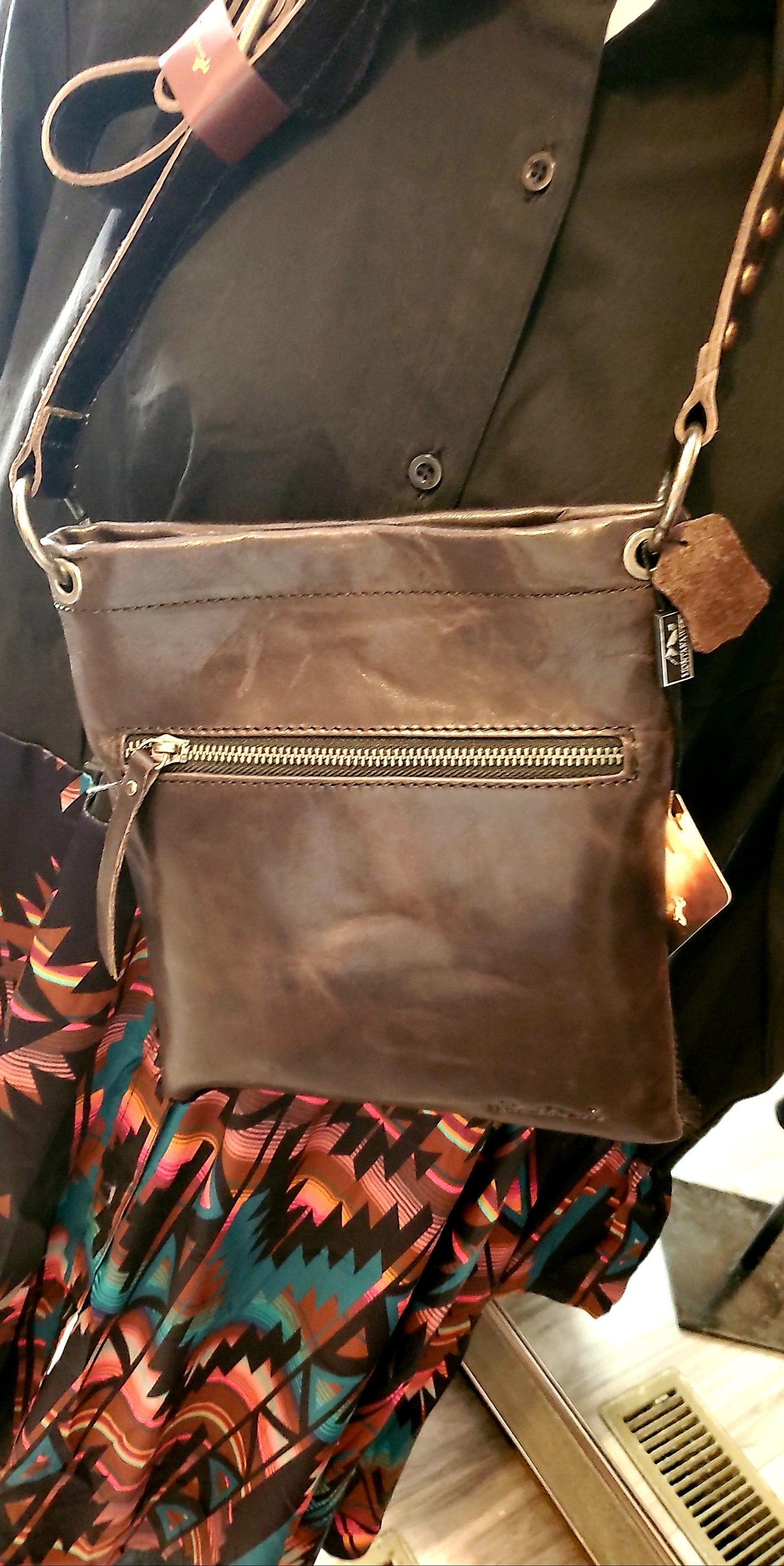 Montana West Leather Crossbody