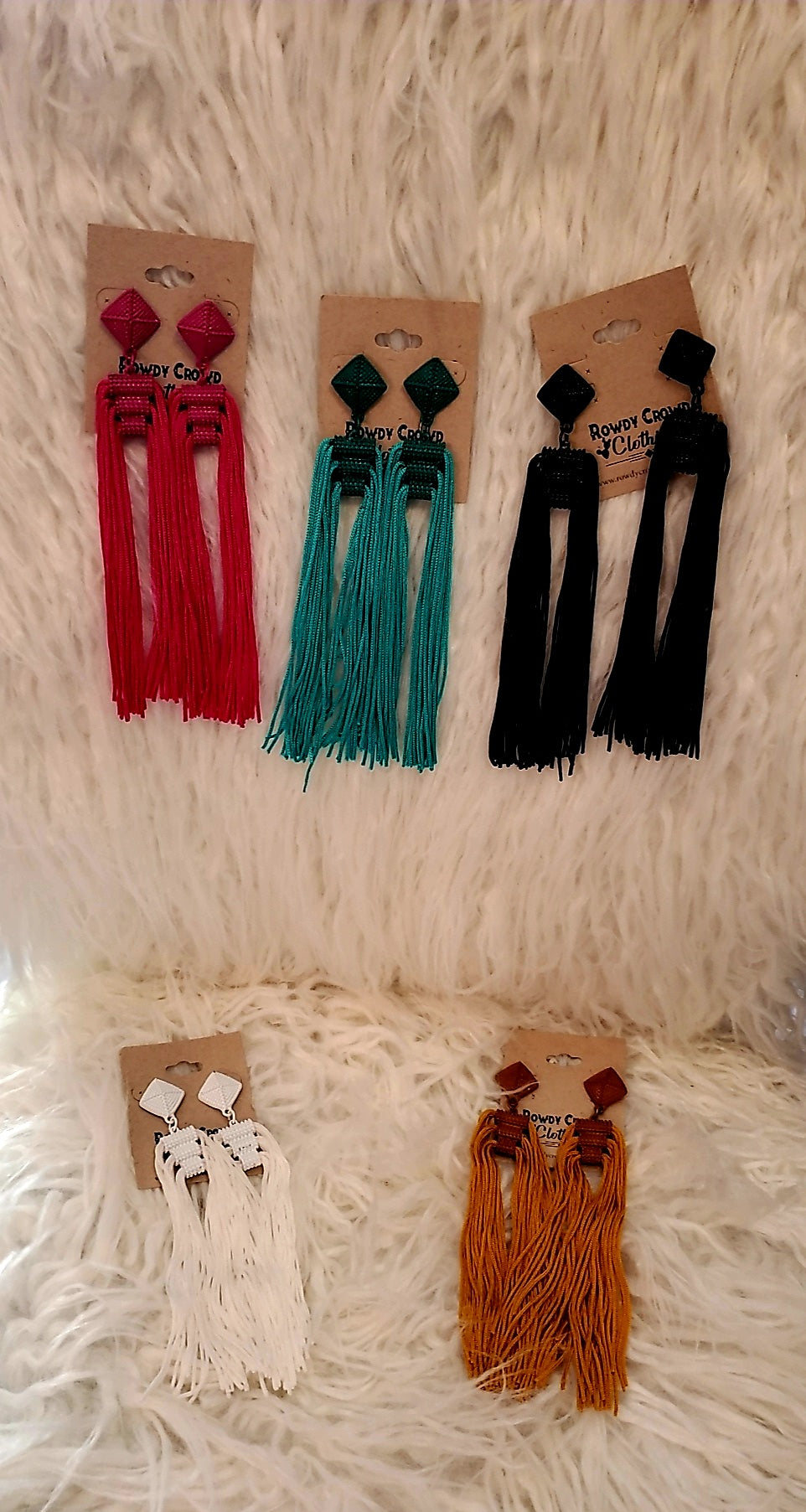 Fringe Tower Earrings